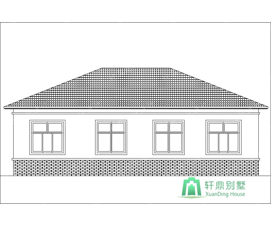 一層自建房屋設計圖