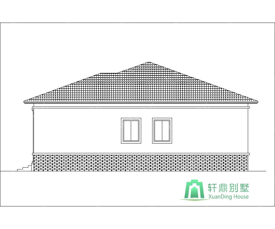 一層自建房屋設計圖