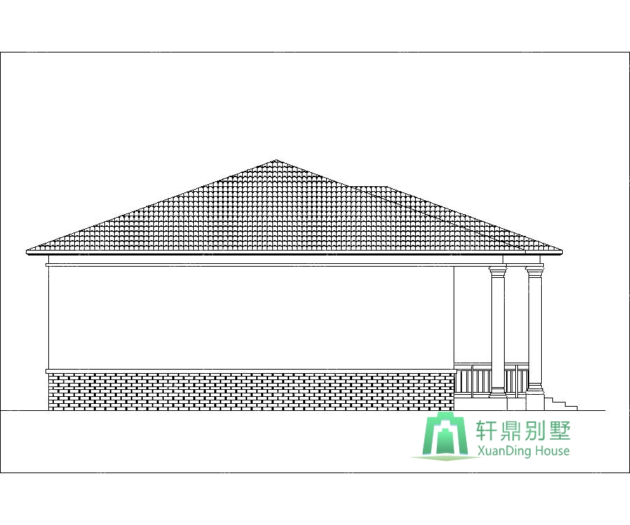 一層自建房屋設計圖