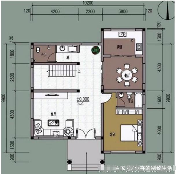 兩層小戶(hù)型農村自建別墅