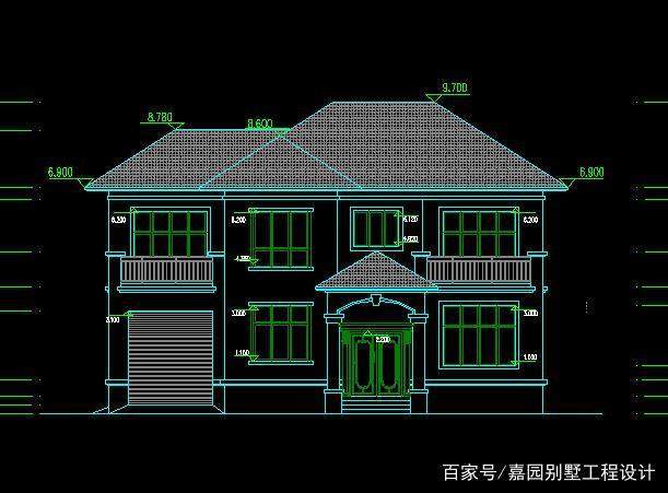 農村經(jīng)濟型別墅設計圖紙