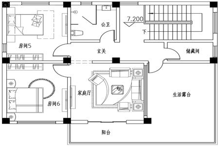 3層別墅設計圖紙