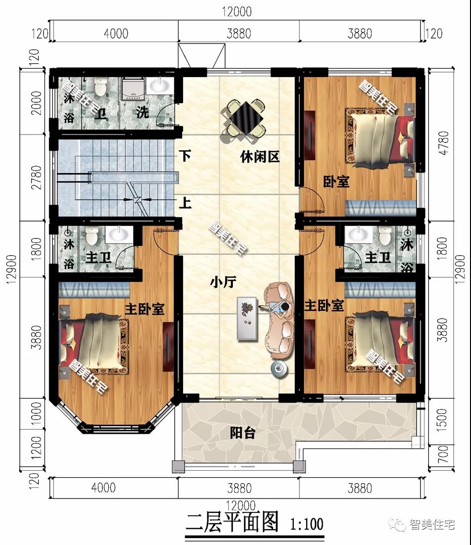 平屋頂農村別墅設計