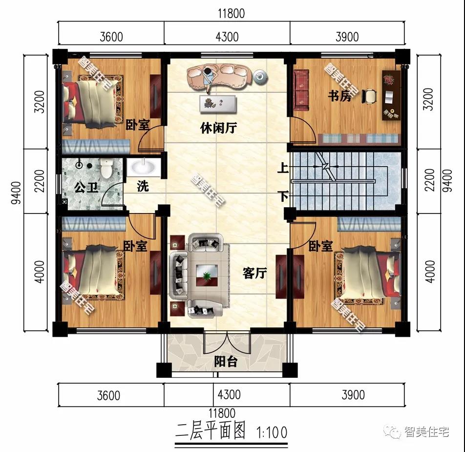 新中式風(fēng)格農村別墅