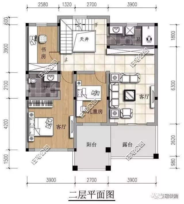 100平自建別墅設計