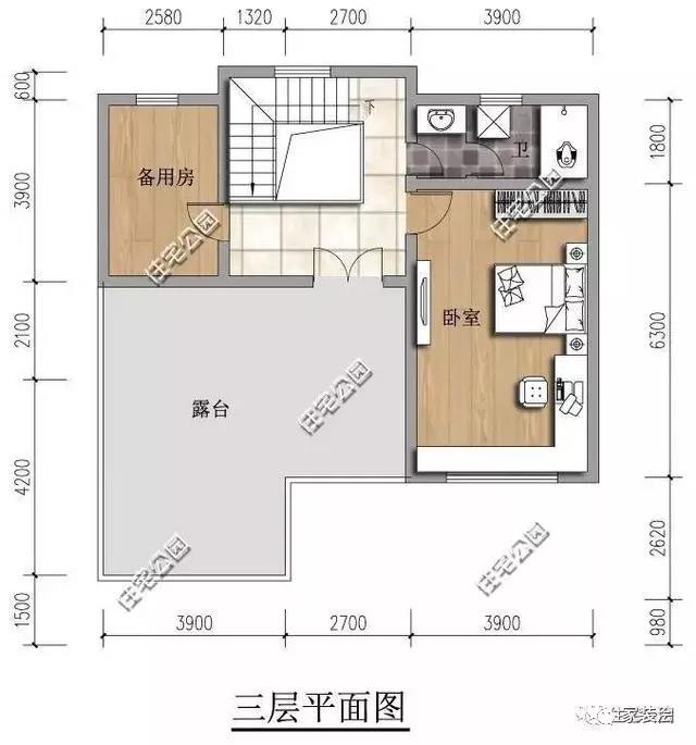 100平自建別墅設計