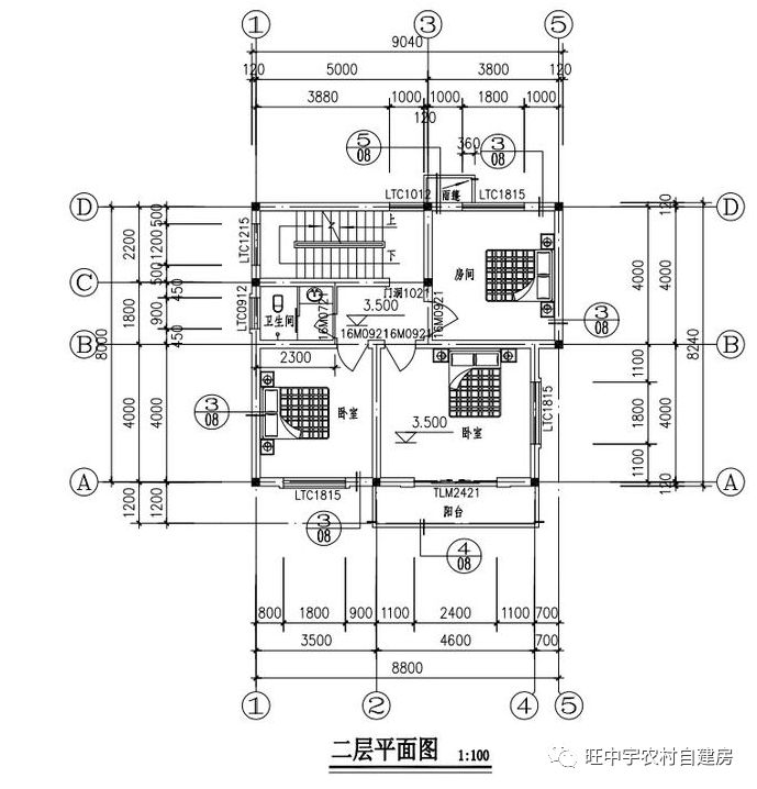 鄉村自建住宅設計圖