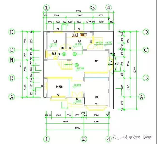 鄉村自建住宅設計圖