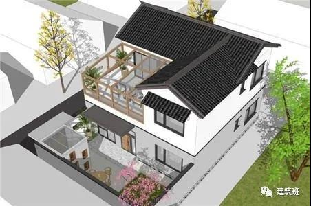 100平方米的小戶(hù)型農村自建住宅設計圖