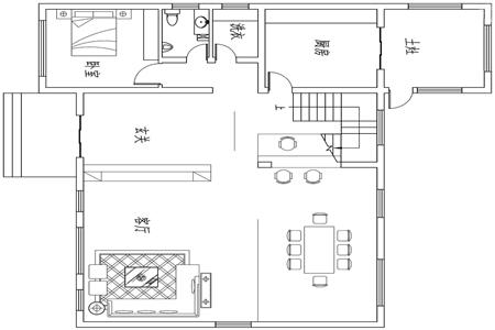 新中國風(fēng)格的農村自建住宅