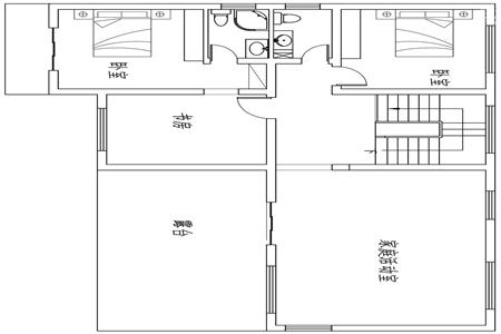 新中國風(fēng)格的農村自建住宅