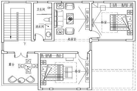 新中國風(fēng)格的農村自建住宅