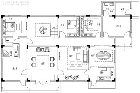 新中國風(fēng)格的農村自建住宅