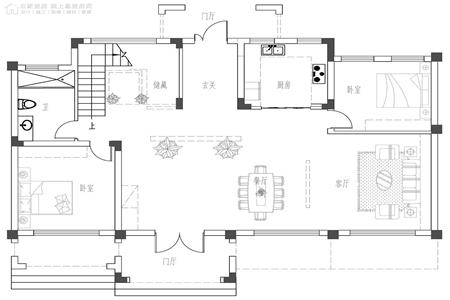 新中國風(fēng)格的農村自建住宅