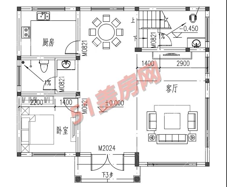 經(jīng)濟農村二樓的小別墅設計圖