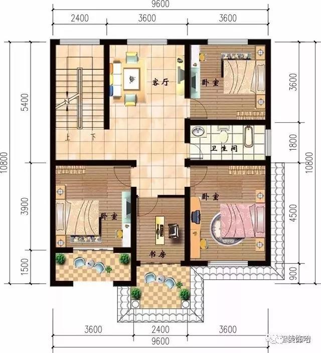 小戶(hù)型設計的農村別墅