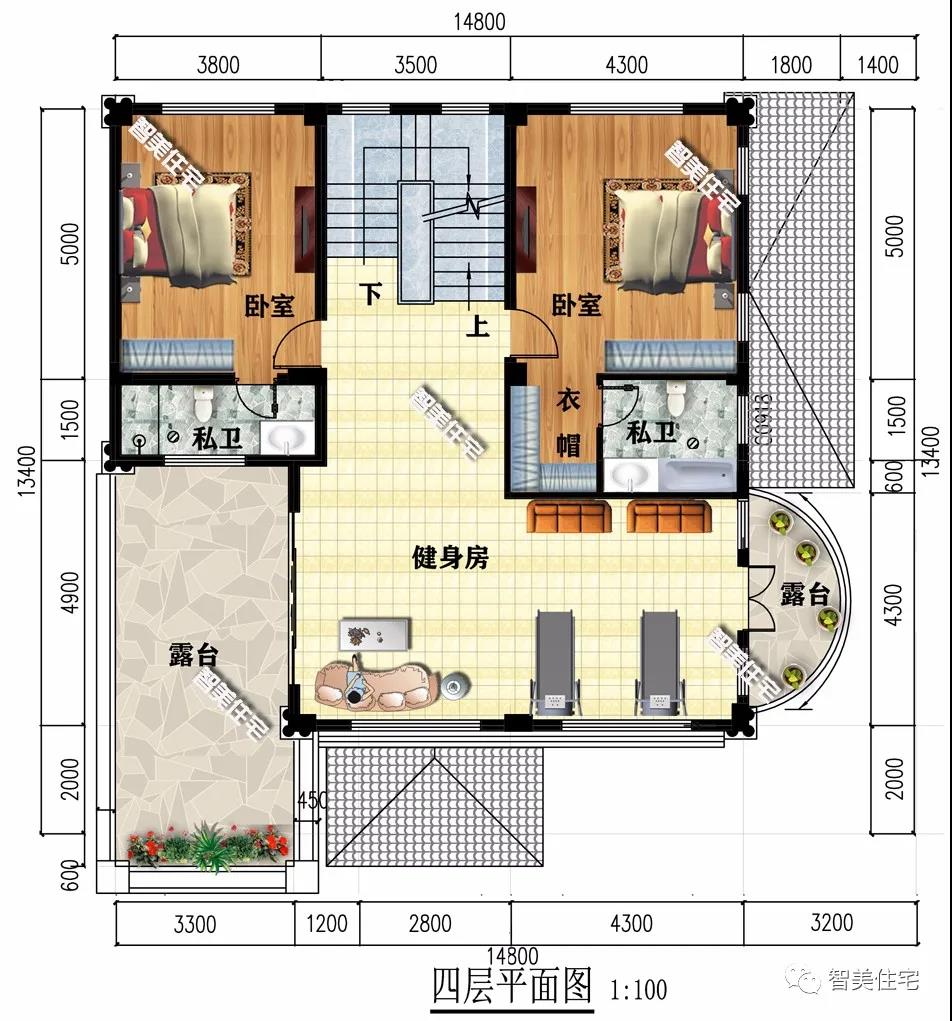 架空樓的農村別墅