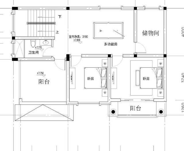 農村小型經(jīng)濟實(shí)用型別墅設計圖