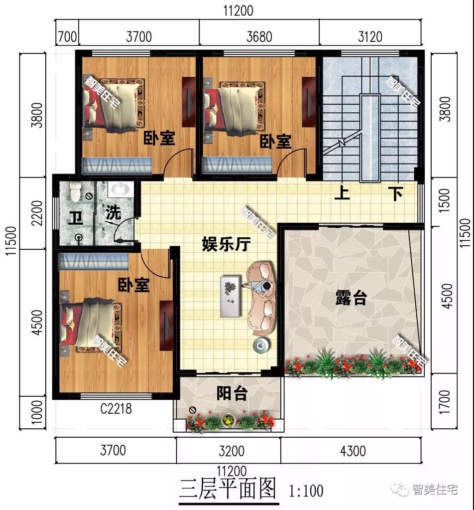 新中式風(fēng)格的農村別墅