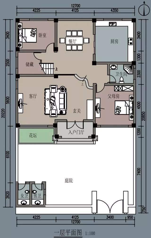 美麗的農村自建住宅