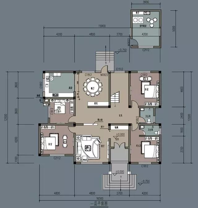 美麗的農村自建住宅