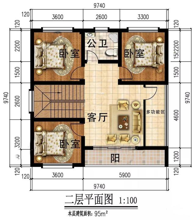 簡(jiǎn)單的現代二層別墅