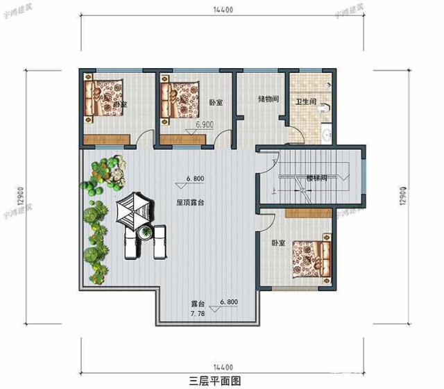 農村自建住宅設計圖紙